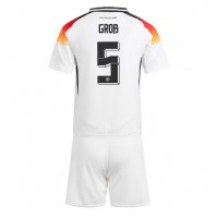 Echipament fotbal Germania Pascal Gross #5 Tricou Acasa European 2024 pentru copii maneca scurta (+ Pantaloni scurti)